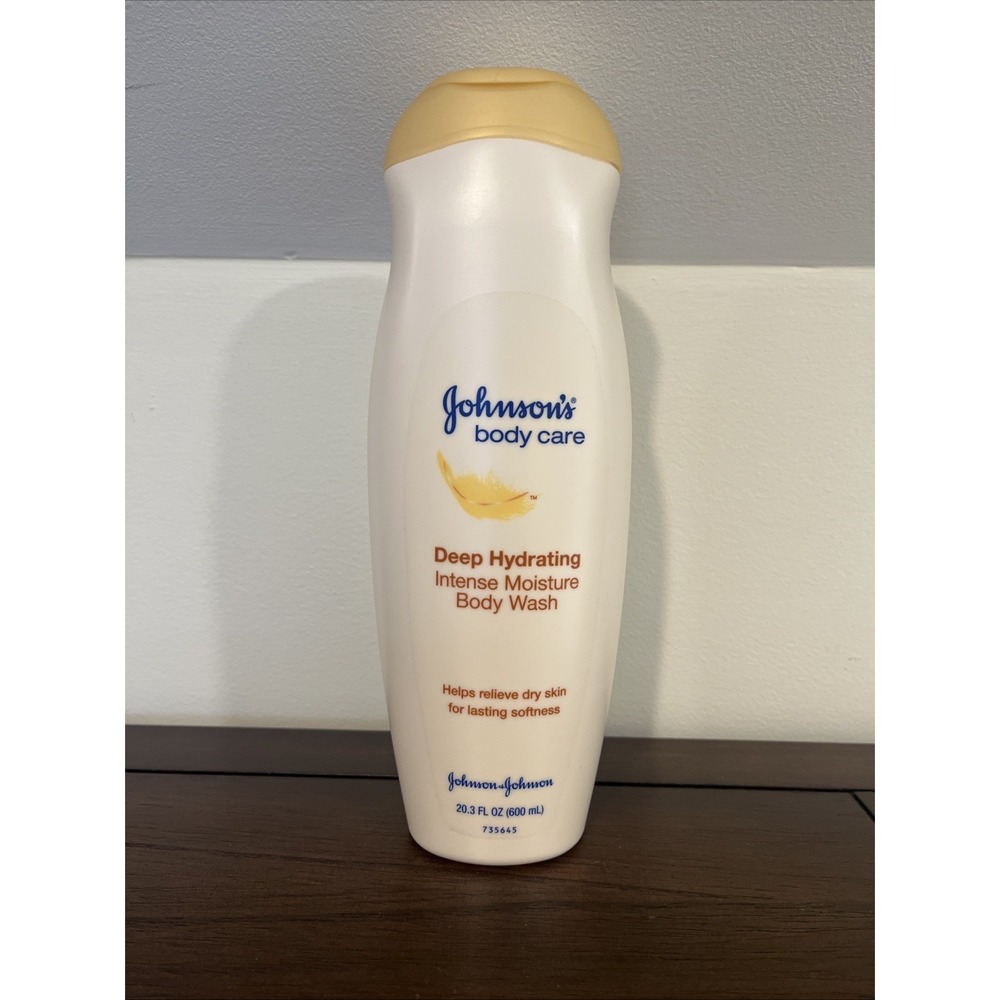 Johnson's Body Care‎ Deep Hydrating Intense Moisture Body Wash 20.3 oz NOS HTF